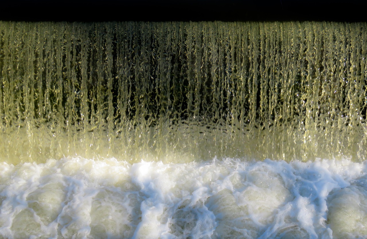 Waterfall, close up, foam — Emotion Control Techniques for Poker