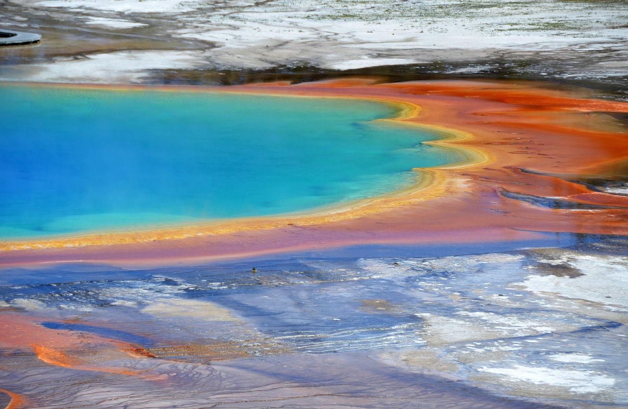 Grand prismatic spring, yellowstone, thermal feature — Emotional Journeys: 10 Romantic Films from the 2000s That Still Resona