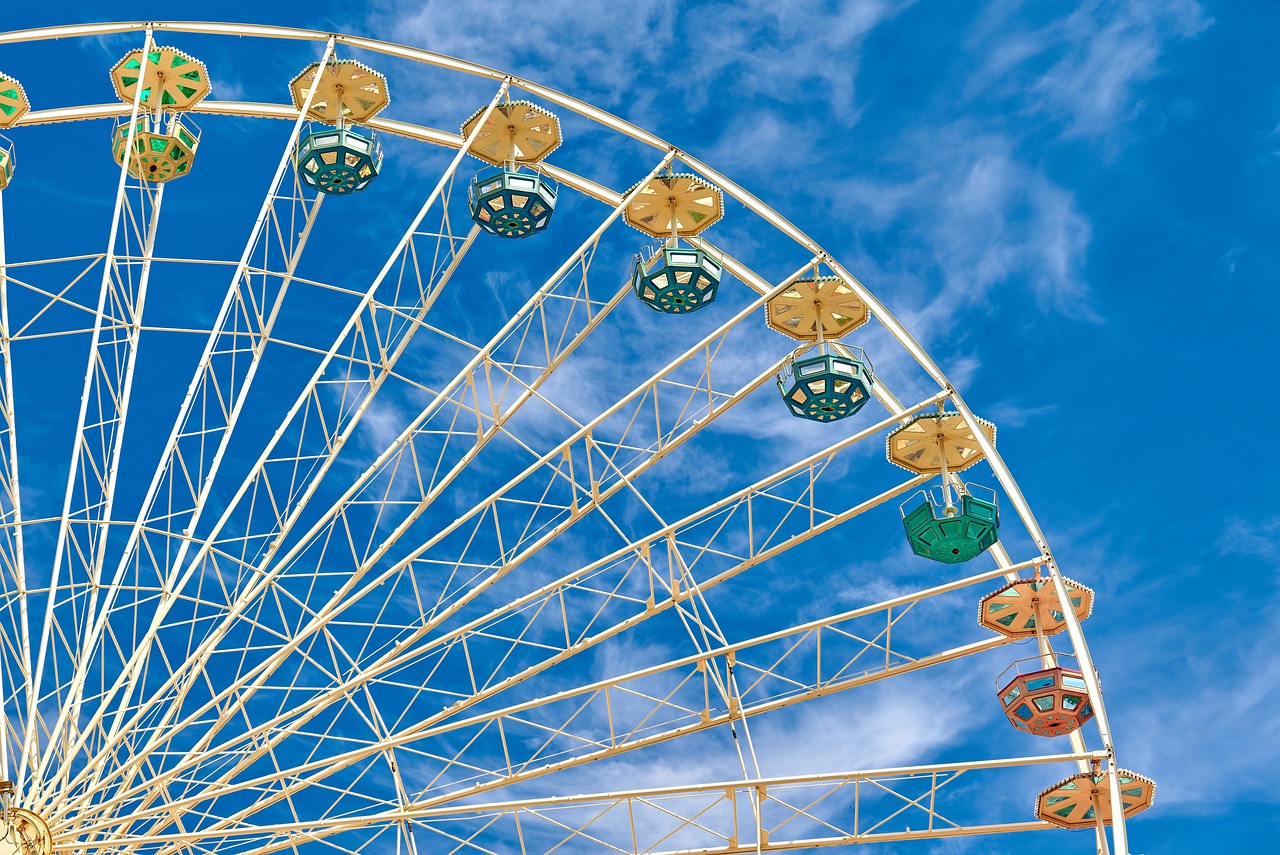 Ferris wheel, fair, amusement ride — Learn MT5 the Smart Way: A Beginner’s Roadmap to Confident and Consistent Trading